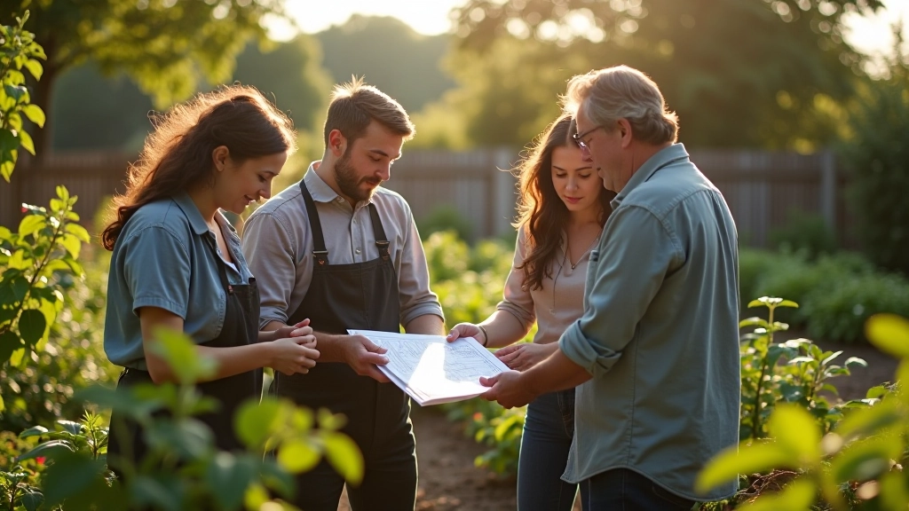 Community plot organizational meeting